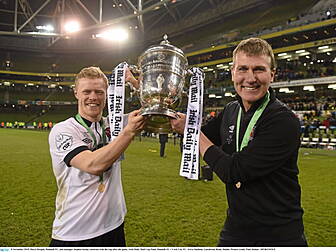 Stephen Kenny leaves the door...